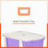 Stomo 4 Drawer Multi-Purpose Storage Organizer for Home and Office (Lavender)